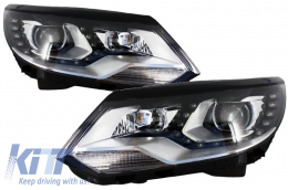 Scheinwerfer LED DRL für VW Tiguan MK I Facelift 2012-2015 OEM Xenon Design-image-5994647