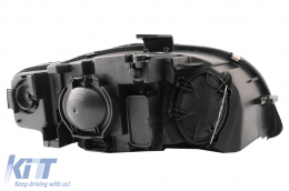 Scheinwerfer LED DRL Tagfahrlicht für AUDI A4 B7 11.04-03.08 Headlamp Schwarz-image-6082311