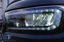 Scheinwerfer LED-Lichtleiste für Ford Ranger 15-20 LHD Voll Schwarzes Gehäuse Dynamisch-image-6091445