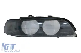 image-6-Scheinwerfer Linse Rechte Seite Rauch Grau für BMW 5er E39 1995-2000
