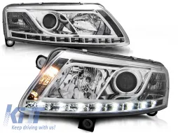 image-49-SCHEINWERFER TRUE DRL CHROME geeignet für AUDI A6 C6 04.04-08