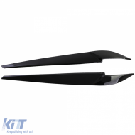 Scheinwerferabdeckungen Evil Eye Black Gloss geeignet für BMW X5 F15 2013-2018-image-6206742