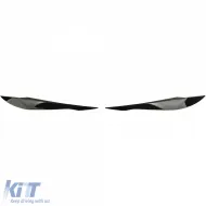 Scheinwerferabdeckungen Evil Eye Schwarz Glänzend geeignet für 3er BMW F30 F31 11-19-image-6203253