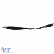 Scheinwerferabdeckungen Evil Eye Schwarz Glänzend geeignet für 3er BMW F30 F31 11-19-image-6203254