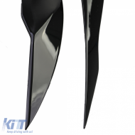 Scheinwerferabdeckungen Evil Eye Schwarz Glänzend geeignet für 3er BMW F30 F31 11-19-image-6203258