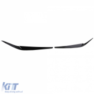 Scheinwerferabdeckungen Evil Look Black Gloss geeignet für 5 Series BMW G30 G31 ab 17-image-6202481