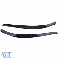 Scheinwerferabdeckungen in Schwarz glänzend, geeignet für VW Tiguan I 5N Facelift 2011-2016-image-6207714