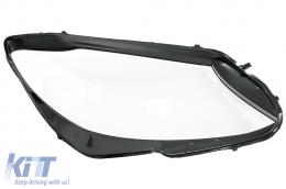 Scheinwerferglas Brille für Mercedes C W205 Limo S205 T-Modell 14-18 Klar-image-6085811