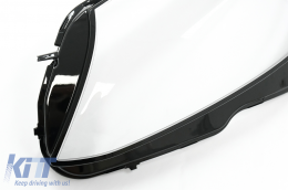 Scheinwerferglas Brille für Mercedes C W205 Limo S205 T-Modell 14-18 Klar-image-6085813