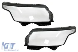 image-63-Scheinwerferglas für Land Range Rover IV Vogue L405 2013-2017 Klar