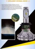Scheinwerferlampen H7 6000K Can-Bus CSP-Chips 360 60W 3000 Lumen Vollaluminium-image-6032299