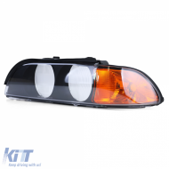 Scheinwerferlinse links geeignet für BMW E39 95-04 Sedan Touring-image-6195926