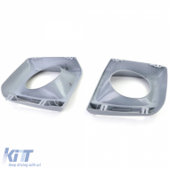 Scheinwerferrahmenhalterabdeckungen Paar geeignet für Mercedes G-Class W463 12-18-image-6199226