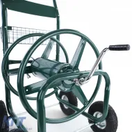 Schlauchwagen Handwagen mit Handkurbel Grün bis 106m Gartenschlauch-image-6199454