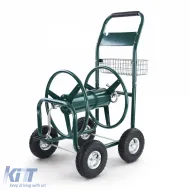 image-69-Schlauchwagen Schlauch Handwagen mit Handkurbel Grün bis 106m Gartenschlauch