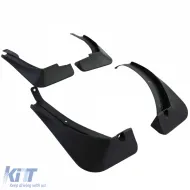 Schmutzfänger-Set vorne und hinten, schwarz, geeignet für VW T-Roc ab 2017-image-6202438