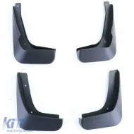 Schmutzfänger-Set vorne und hinten, schwarz, geeignet für VW Polo 5 Facelift 6C von 14-17-image-6204187
