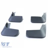 Schmutzfänger-Set vorne und hinten, schwarz, geeignet für VW Polo 5 Facelift 6C von 14-17-image-6204188