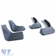 Schmutzfänger-Set vorne und hinten, schwarz, geeignet für VW Touran 2 5T Pre-Facelift 15-21-image-6204194