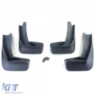 Schmutzfänger-Set vorne und hinten schwarz, geeignet für VW Touran II 2015-2021-image-6204692