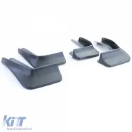 Schmutzfänger-Set vorne und hinten schwarz, geeignet für VW Touran II 2015-2021-image-6204693