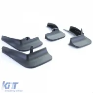 Schmutzfänger-Set vorne und hinten schwarz, geeignet für VW Tiguan 2 AD1 ab 16-image-6205404