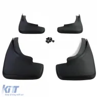 Schmutzfänger-Set vorne und hinten, schwarz, geeignet für VW Golf 4 97-06, Golf 5 05-09-image-6205412