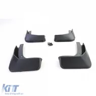 Schmutzfänger-Set vorne und hinten, schwarz, geeignet für VW Golf Sportsvan 2014-2017-image-6205420