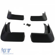 Schmutzfänger-Set vorne und hinten, schwarz, geeignet für VW Golf 8 ab 2019-image-6205435