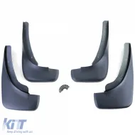 Schmutzfänger-Set vorne und hinten, schwarz, geeignet für VW Golf 5 Sedan Variant 03-09-image-6206657