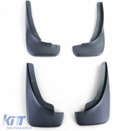 Schmutzfänger-Set vorne und hinten, schwarz, geeignet für VW Golf 5 Sedan Variant 03-09-image-6206660