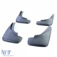 Schmutzfänger-Set vorne und hinten, schwarz, geeignet für VW Golf 5 Sedan Variant 03-09-image-6206661
