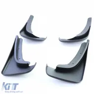 Schmutzfänger-Set vorne und hinten, schwarz, geeignet für VW Golf 5 Sedan Variant 03-09-image-6206662