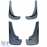 Schmutzfänger-Set vorne und hinten, schwarz, geeignet für VW Golf 5 Sedan Variant 03-09-image-6206663