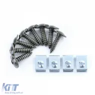 Schmutzfänger-Set vorne und hinten schwarz, geeignet für VW Tiguan 1 5N 07-18-image-6207428