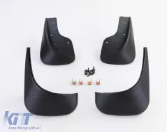 Schmutzfänger-Set vorne und hinten schwarz, geeignet für VW Caddy III IV V 04-22-image-6209917