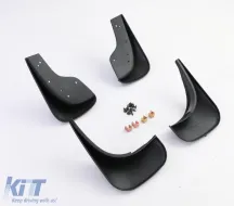 Schmutzfänger-Set vorne und hinten schwarz, geeignet für VW Caddy III IV V 04-22-image-6209920