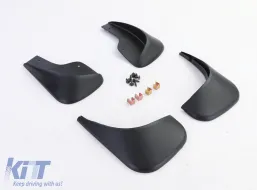 Schmutzfänger-Set vorne und hinten schwarz, geeignet für VW Caddy III IV V 04-22-image-6209921