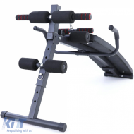 Schrägbank Sit-Up Bauchtrainer Mehrzwecktrainingsbank-image-6197142