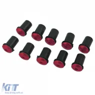 image-64-Schraubensatz für Motorradwindschutzscheibe, Verkleidungsscheiben, Aluminium M5 rot