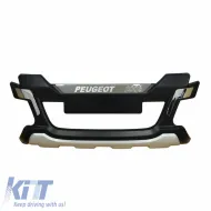 image-57-Schutzplatte geeignet für Frontstoßstange für Peugeot 2008 2014-2019