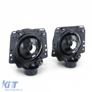 Schwarze klare Scheinwerfer mit Rauchglas, geeignet für VW Golf 2 83-91-image-6194501