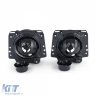 Schwarze klare Scheinwerfer mit Rauchglas, geeignet für VW Golf 2 83-91-image-6194502