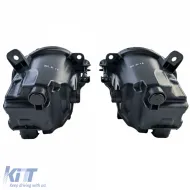 Schwarze LED-Nebelscheinwerfer geeignet für BMW F20 F21 3er Reihe F30 F31 F34 4er Reihe F32 F33 F36-image-6257341