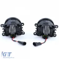 Schwarze LED-Nebelscheinwerfer geeignet für Opel Vectra C Zafira B Signum OPC-image-6209601