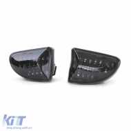 Schwarze LED-Seitenblinker geeignet für Smart Fortwo Cabrio Coupe 451 07-15-image-6204462