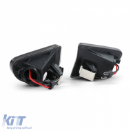 Schwarze LED-Seitenblinker geeignet für Smart Fortwo Cabrio Coupe 451 07-15-image-6204465