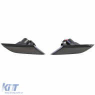 Schwarze LED STRIPE Seitenblinker geeignet für VW T6.1 ab 2020-image-6206726