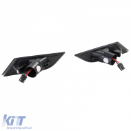 Schwarze LED STRIPE Seitenblinker geeignet für VW T6.1 ab 2020-image-6206728