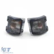 Schwarze Rauchblinker-Paar links rechts geeignet für VW T3 Bus Van Transporter 79-92-image-6190745
